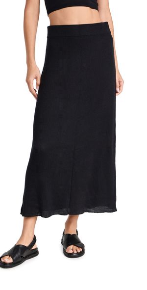 Le Kasha Panasie Cashmere Skirt Black L