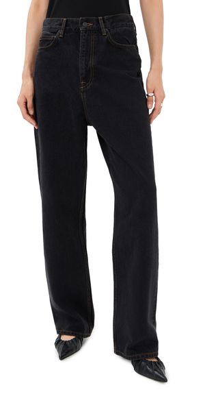 WARDROBE. NYC Denim Low Rise Jeans Black 25