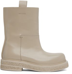 Quira SSENSE Exclusive Beige Lilibeth Boots