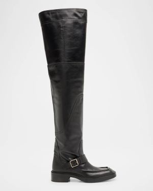 Men's Joe Smooth Leather Over-The-Knee Boots