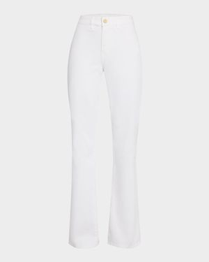 Maya High-Rise Straight-Leg Pants