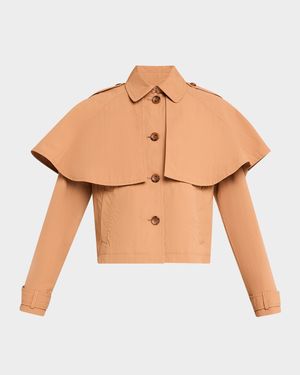 River Layered Jacket with Removable Cape