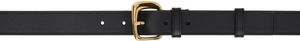 JACQUEMUS Black 'The Ovalo' Belt