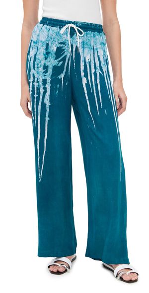 Busayo Ajadi Bottoms Turquoise Aqua M