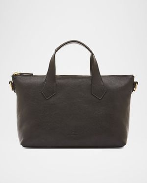 Le Laudi Leather Top-Handle Bag