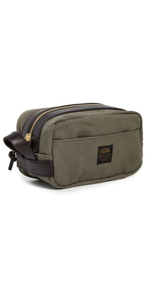 Filson Rugged Twill Travel Kit Otter Green One Size