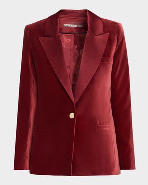 Silas Velvet Blazer