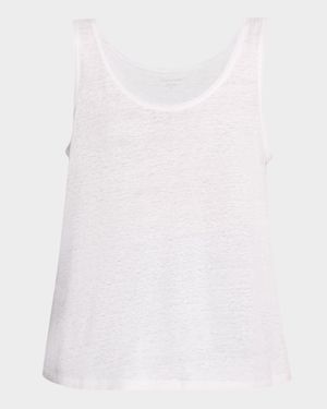 Scoop-Neck Knit Tank