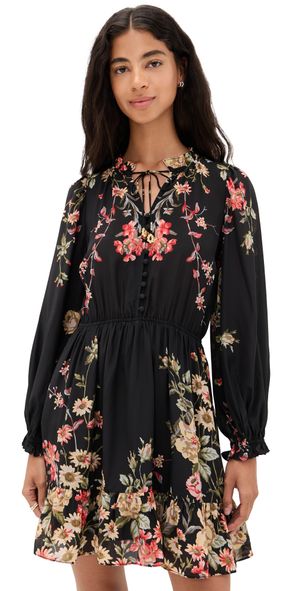 Sea Jolie Long Sleeve Mini Dress Multi XXS