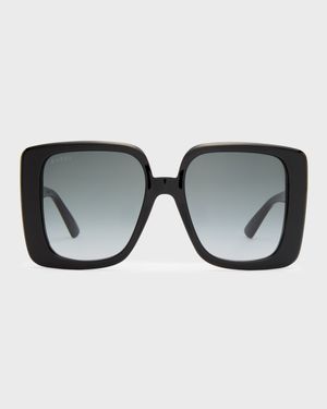 Gradient Acetate Butterfly Sunglasses