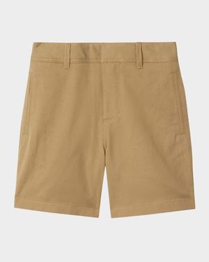 Boy's Oscar Embroidered EKD Shorts, Size 3-14