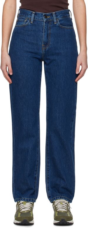 Carhartt Work In Progress Jean Noxon bleu