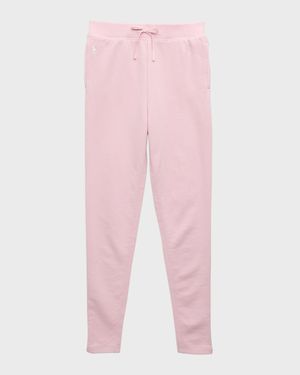 Girl's Pony Embroidered Leggings, Size S-XL
