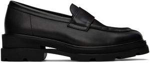 VEIN Flâneurs noirs en cuir