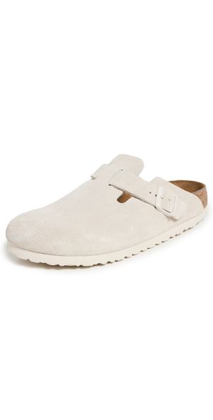 Birkenstock Boston Soft Footbed Clogs Antique White 36