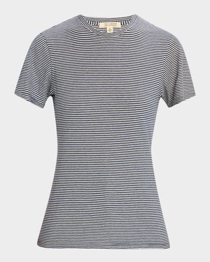 Lana Striped Short-Sleeve T-Shirt