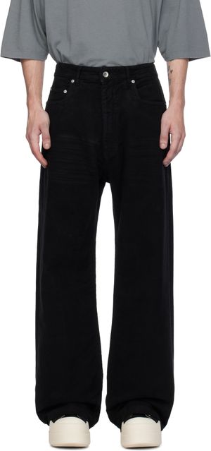 Rick Owens DRKSHDW Black Porterville Geth Trousers