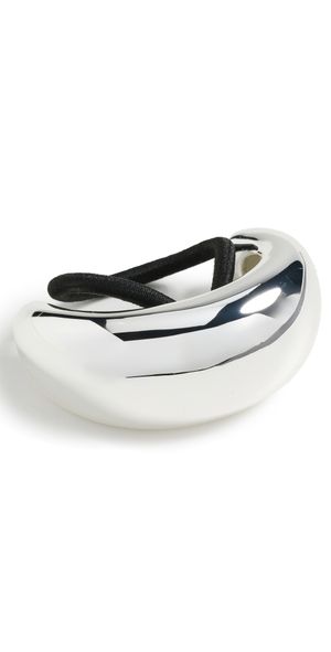 LIÉ STUDIO The Thea Hair Tie Silver One Size