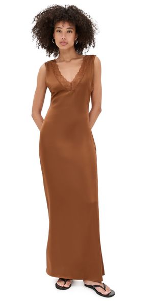 Lioness Simi Maxi Dress Umber XS
