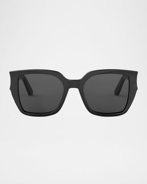 DiorGlow S1I Square Acetate Sunglasses