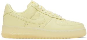 Nike Baskets Air Force 1 'Love You Forever' jaunes édition NOCTA