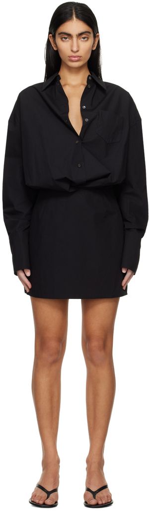 Interior Black 'The Tutto' Minidress