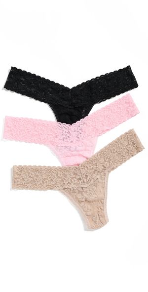 Hanky Panky Signature Lace Low Rise 3 Pack Bcbl One Size