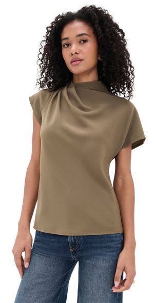 STAUD Davina Top Truffle 4