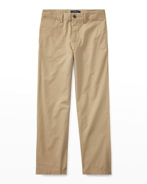 Boy's Flat Front Chino Pants, Size 4-14