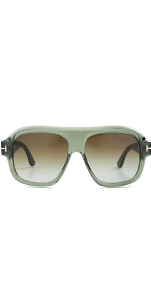 Tom Ford Rhonda-02 Sunglasses Shiny Transparent Sage One Size