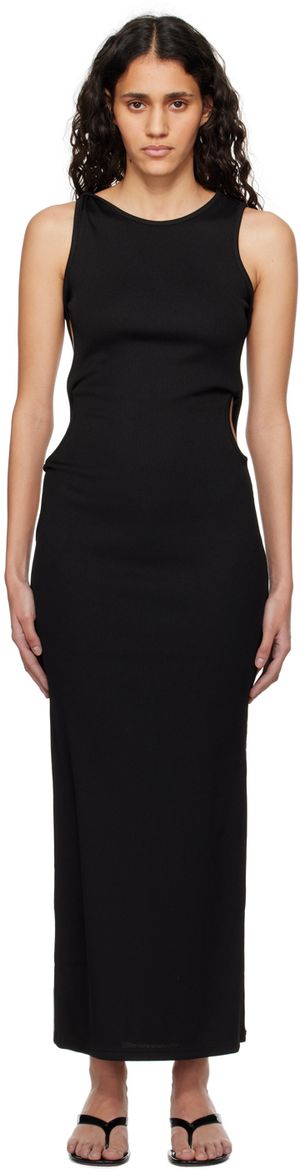 Christopher Esber Robe longue Oblix noire