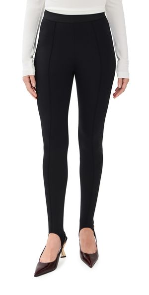 WARDROBE. NYC Opaque Stirrup Leggings Black M