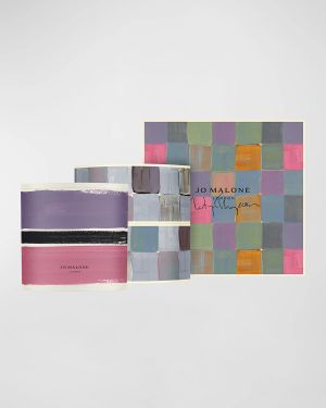 Peony and Blush Suede with Pomegranate Noir Layered Candle, 21 oz. - Limited Edition