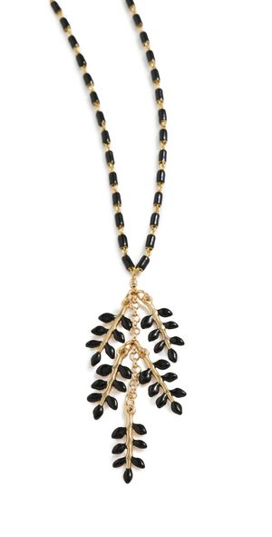 Isabel Marant Long Necklace Black One Size