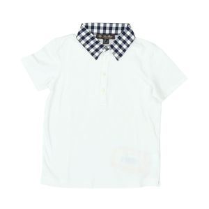 Loro Piana - Seconde Main - Polo enfant blanc - 4 ans - Taille 4A - Blanc