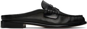 rag & bone Flâneurs de style mule Carter noirs en cuir