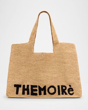 Morea Raffia Vegan Fabric Shoulder Bag