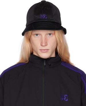 NEEDLES Black DC Edition Bucket Hat