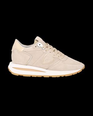 Philippe Model - Baskets tropez haute running - Taille 42 - Rose