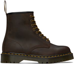 Dr. Martens Bottes 1460 brunes à semelle Bex