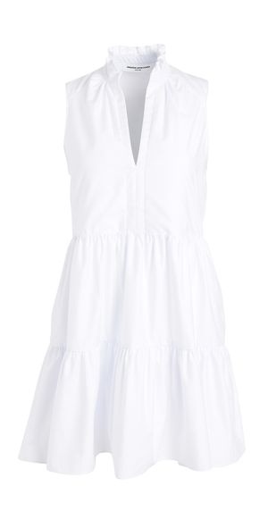 Amanda Uprichard Sleeveless Saffron Dress White L