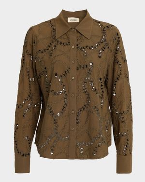 Ellery Eyelet Blouse