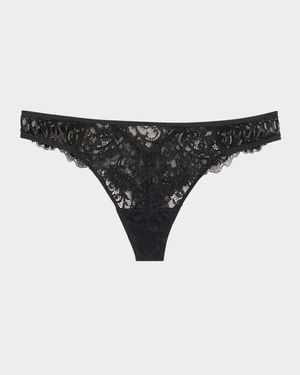 Desirs De Venise Lace & Tulle G-String