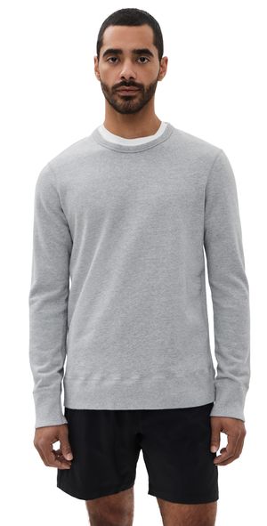 Reigning Champ Mid-Weight Terry Slim Crew Neck Hgrey L