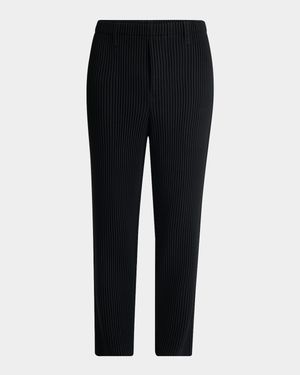 Men's Pleated Pull-On Pants