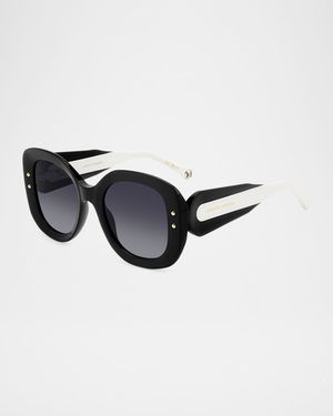 Rectangle Acetate Sunglasses