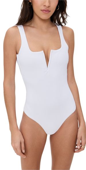 Beach Riot Tropez One Piece White L