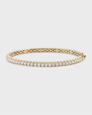 Large Diamond Bangle
