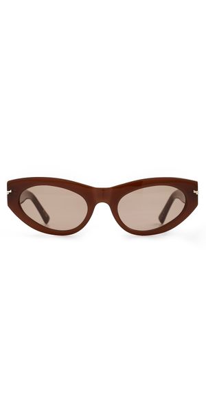 Luv Lou The Sofia Sunglasses Auburn One Size