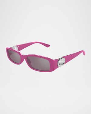 Rectangle Plastic Sunglasses